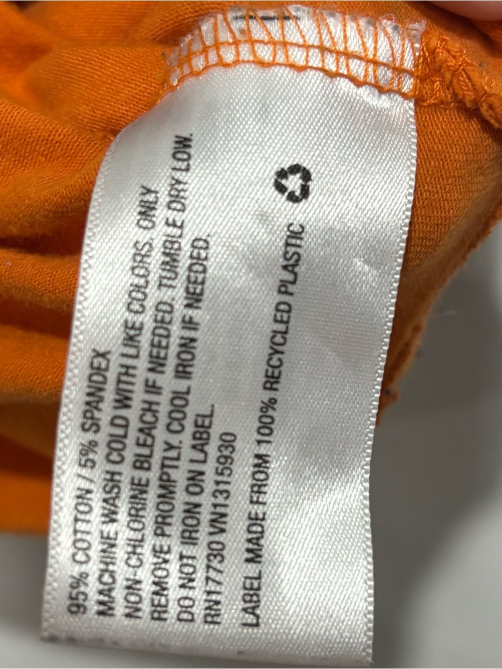 wild fable Orange Cropped Tank with Notch Neck - Picture 4 of 4